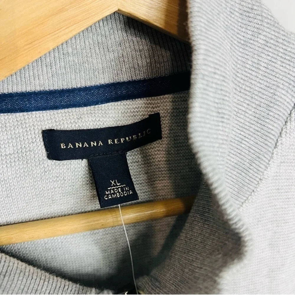 NWT Cotton Jersey Full Zip Track Jacket